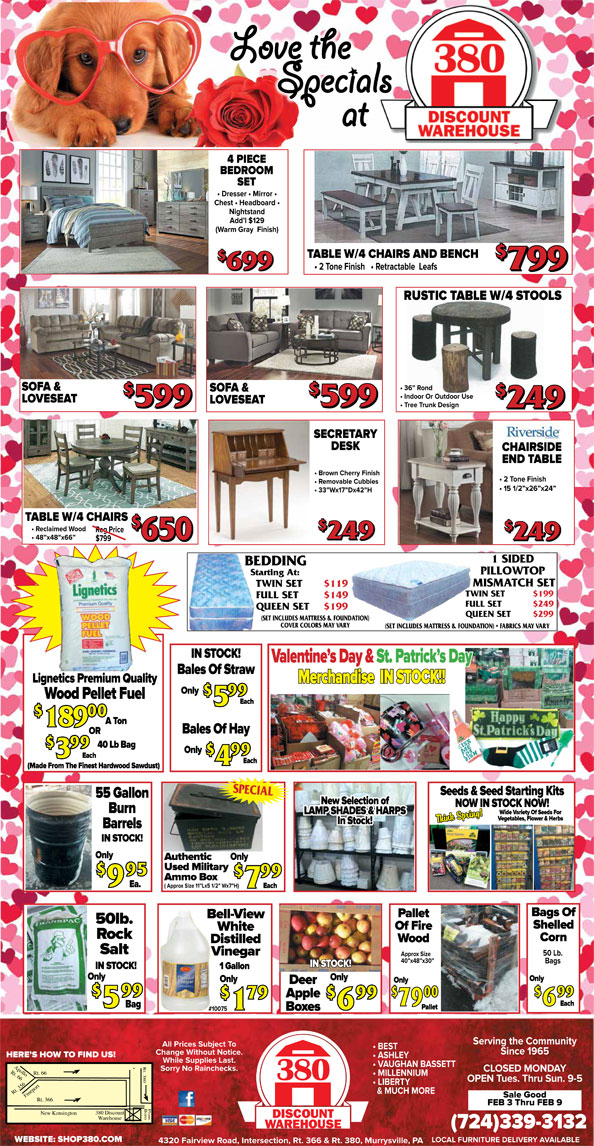 Weekly Ads « 380 Auction Discount Warehouse