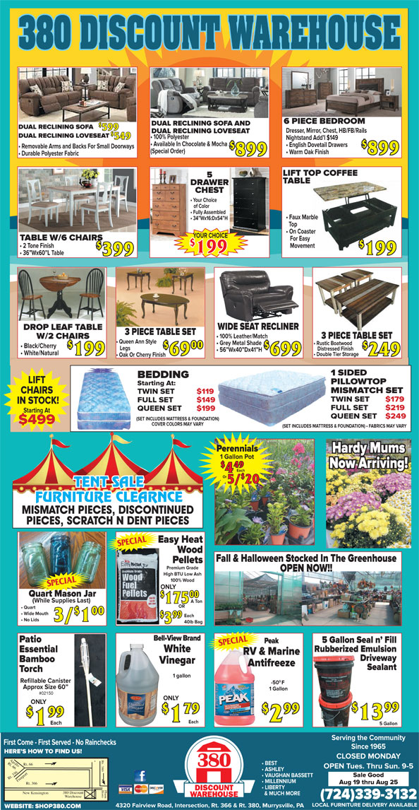 Weekly Ads « 380 Auction Discount Warehouse